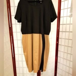 Ponte knit bodycon dress. Size 26